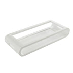 Thumbnail image #1 for American Metalcraft MWTW21 Rectangular White Wood Serving Tray, 21-3/4-Inch Case of 4