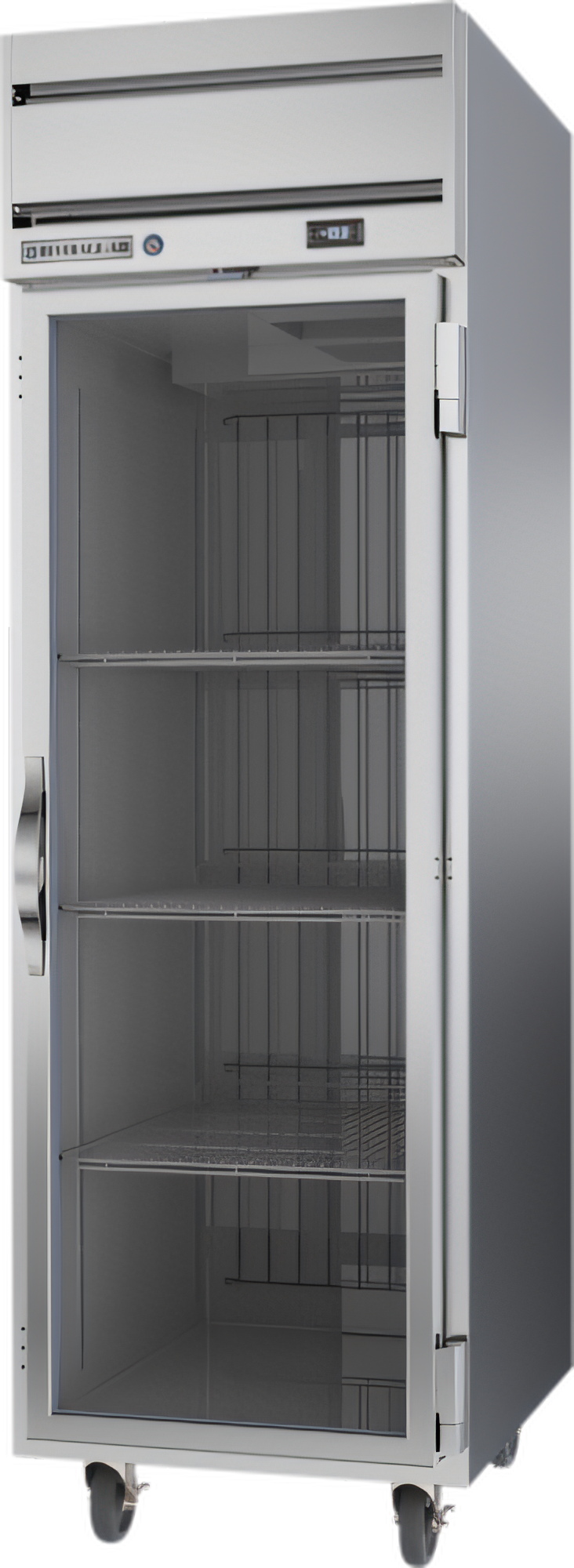 Product image #1 for Beverage-Air Horizon Series 21.06 Cu. Ft. One-Section Reach-In Glass Door Freezer, Top-Mounted Self-Contained Refrigeration