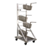 Thumbnail image #1 for New Age 1210 Mobile Fry Basket Rack, 18-Basket Capacity