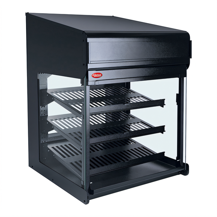 Product image #1 for Hatco Flav-R-Savor® Air Curtain Heated Countertop Display Cabinet, Self-Service, 3 Adjustable Shelves, 24-Inch Wide