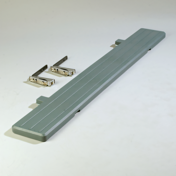 Product image #2 for Maximizer 6-Foot Food Bar Solid Drop-Down Tray Slide, Slate, 68-3/4 x 8-1/2 x 1-3/4 Inches