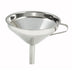 Thumbnail image #1 for Winco SF-6 5-3/4 Inch Wide Mouth Stainless Steel Bar Funnel with Mirror Finish