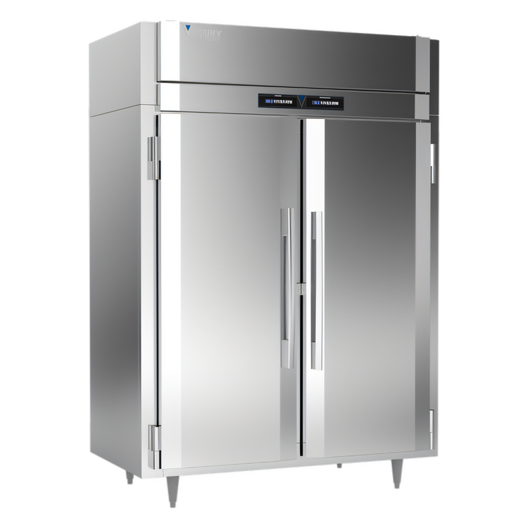 Product image #1 for Victory UltraSpec Extra Wide Dual-Temp Reach-In Warmer/Refrigerator Cabinet, 2-Section