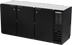 Thumbnail image #1 for Beverage Air BB72HC-F-PT-B Three-Section 72-Inch Pass-Thru Food-Rated Back Bar Refrigerator with Solid Doors