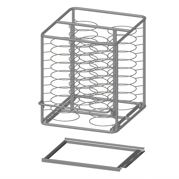 Product image #1 for Lainox Removable Plate Rack Accessory with Compulsory Frame for Oven