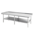Thumbnail image #1 for Sapphire Manufacturing Stainless Steel Equipment Stand with Adjustable Undershelf, 72 x 24 Inches