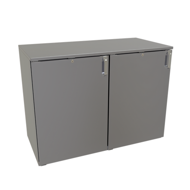 Product image #1 for Glastender DS48 Back Bar Dry Storage Cabinet, 48-Inch Wide, Two-Section, Non-Refrigerated