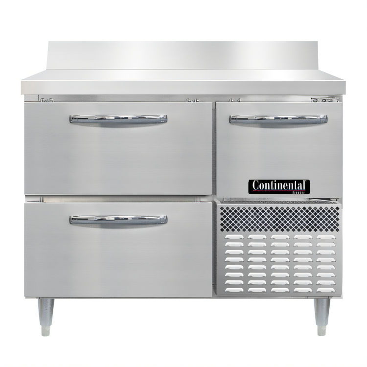 Product image #1 for Continental Refrigerator Designer Line 43" 2-Drawer Freezer Base Worktop Unit with Half Door
