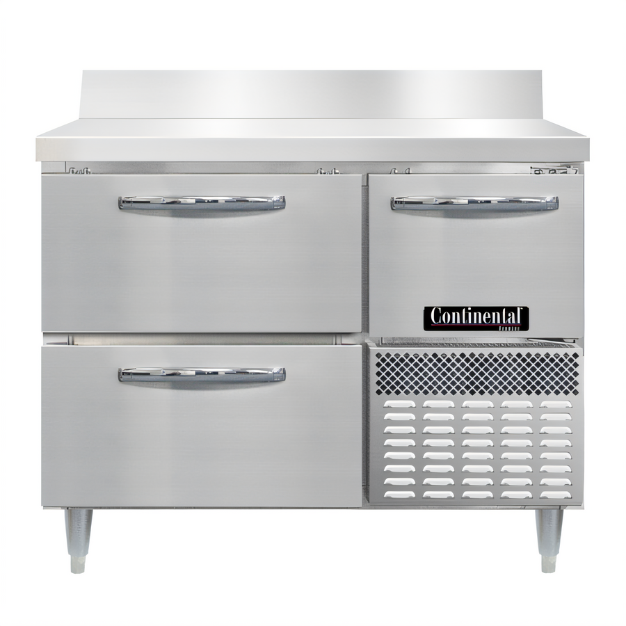 Product image #1 for Continental Refrigerator Designer Line 43" 2-Drawer Freezer Base Worktop Unit with Half Door