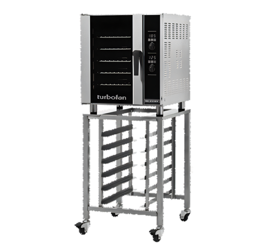 Product image #1 for Moffat Turbofan E33D5 24-Inch Wide Half-Size Electric Convection Oven, 5 Half-Size Sheet Pan Capacity, Digital Controls