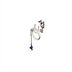Thumbnail image #1 for T&S Brass Chrome-Plated Wall-Mount Washdown Station with Mixing Valve, 50-Foot Creamery Hose, Water Gun, Thermometer, and Hose Rack