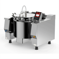 Cucimix UCBTE034AV1 Electric Tilting Skillet Pressure Braising Pan, 34 Gallon, Programmable