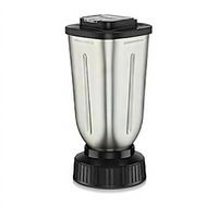 Waring 32 oz Stainless Steel Blender Container with Blade for BB155 Series