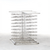 Thumbnail image #1 for RATIONAL 10-Full Size Pro/Classic Stainless Steel Mobile Plate Rack, 52 Plates