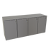 Thumbnail image #1 for Glastender DS80 80-Inch Four-Section Back Bar Dry Storage Cabinet, Non-Refrigerated