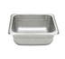 Thumbnail image #2 for NestWell 1/6 Size Solid Stainless Steel Steam Table Pan, 2-1/2 Inch Deep, 22 Gauge