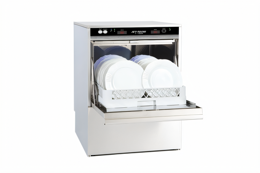 Product image #1 for Jet-Tech F-18DP High-Temp Undercounter Dishwasher with Built-In Booster
