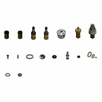 T&S Brass Faucet Parts Repair Kit with LTC/RTC Inserts, Cartridges, Seals, and Tray