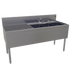 Thumbnail image #1 for Glastender Three-Compartment Underbar Sink Unit with Left Drainboard and Deck-Mount Faucet, 60 Inch Wide x 24 Inch Deep