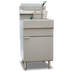 Thumbnail image #1 for Omcan USA Natural Gas Floor Fryer with 70 lb. Oil Capacity, 5-Tube Burners, 21-Inch Wide, 150,000 BTU
