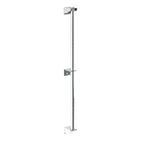 Thumbnail image #1 for Metro Super Erecta 33PDF Wall-Mount Wire Shelving Post & Bracket Set, 33-5/8 in H, Chrome
