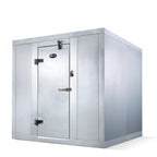 Thumbnail image #1 for AmeriKooler Quick Ship QF081077**FBRF-O-448A Outdoor Walk-In Freezer with Aluminum Floor and Remote R-448A Refrigeration, 0°F