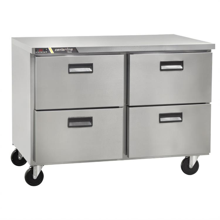 Product image #1 for Traulsen Centerline 48-Inch Worktop Undercounter Freezer with 4 Drawers