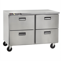 Traulsen Centerline 48-Inch Worktop Undercounter Freezer with 4 Drawers