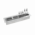 Thumbnail image #1 for Glastender Drop-In Stainless Steel Mixology Well for Ice-Chilled Storage, 36 Inch Wide
