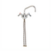 Thumbnail image #1 for Fisher Single-Hole Deck Mount Dual-Control Faucet with 12-Inch Swing Spout