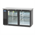 Thumbnail image #1 for Arctic Air ABB60G Two-Section Glass Door Back Bar Refrigerator, 61-Inch, Side-Mounted Self-Contained