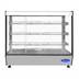 Thumbnail image #1 for Atosa Countertop Heated Display Case with Straight Front Glass, 5.3 Cu. Ft., Stainless Steel