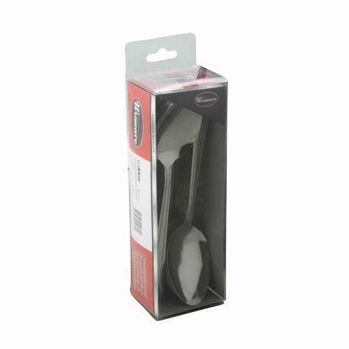 Product image #2 for Dominion 7-Inch Dinner Spoon, 18/0 Stainless Steel, Medium Weight, Vibro Finish, 24-Count Pack