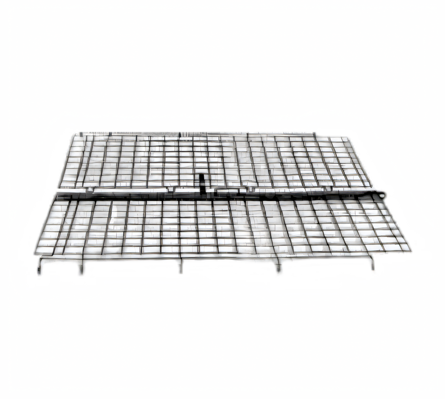 Product image #1 for Metro Super Erecta Shelf Wine Shelving Door Set for WB257C/WC257C, 51"W x 60"H, Chrome Plated Finish