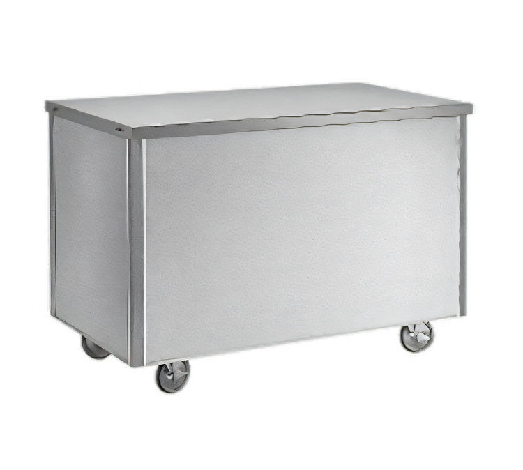 Product image #1 for Randell 72-Inch Mobile Modular Solid Top Stainless Steel Utility Station with Enclosed Base