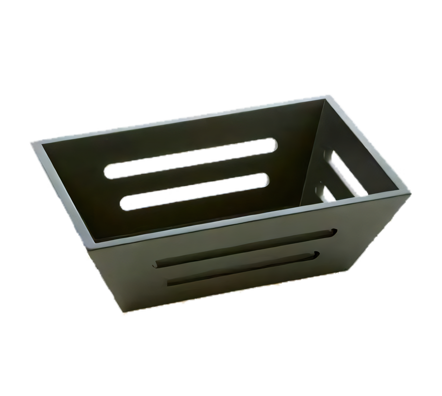 Product image #1 for American Metalcraft Rectangular Tapered Birch Bread Basket, 9-1/4 x 6-1/4 x 3 Inches