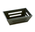 Thumbnail image #1 for American Metalcraft Rectangular Tapered Birch Bread Basket, 9-1/4 x 6-1/4 x 3 Inches