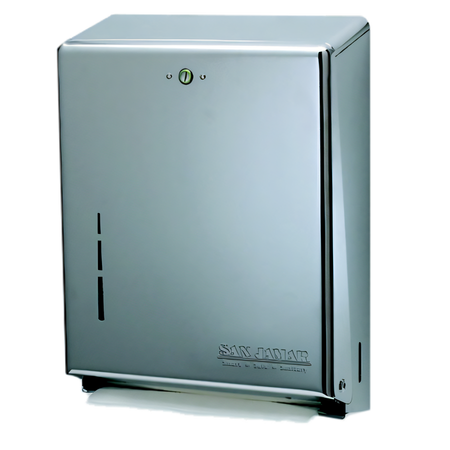 Product image #1 for Classic Manual Wall-Mounted C-Fold/Multifold Paper Towel Dispenser, Satin Stainless Steel