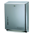 Thumbnail image #1 for Classic Manual Wall-Mounted C-Fold/Multifold Paper Towel Dispenser, Satin Stainless Steel