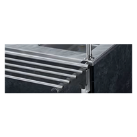 Vollrath 60-Inch Stainless Steel 4-Rail Drop-Down Tray Slide