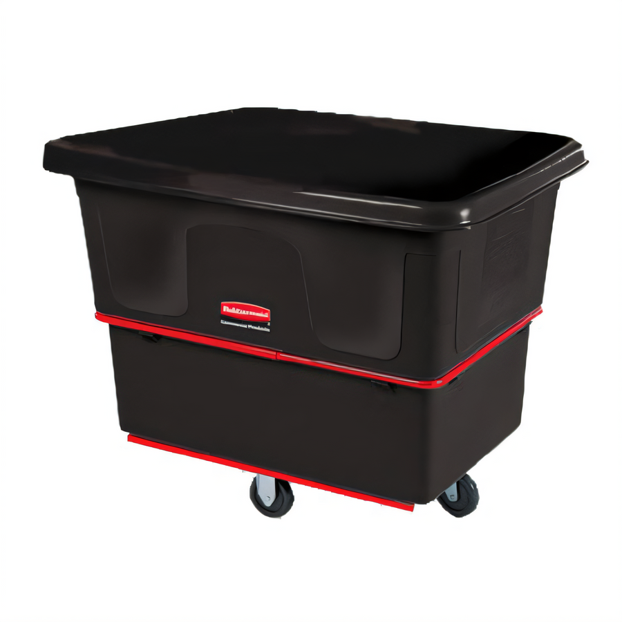 Product image #1 for Rubbermaid Commercial Heavy-Duty Open-Top Utility Truck, 8 Cu. Ft., 700 lb Capacity, Gray
