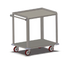 Thumbnail image #1 for Carter-Hoffmann Three-Shelf Stainless Steel Bus Cart, 700 lb Capacity
