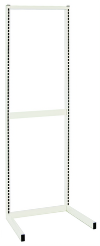 Quantum Single-Sided Partition Wall Starter Unit Kit, 18 x 26 x 70 Inches, White