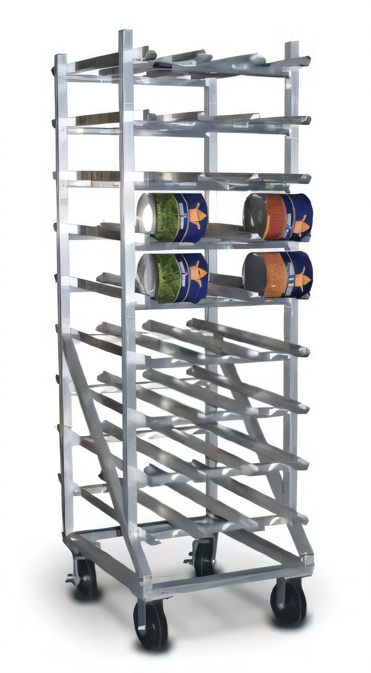 Product image #1 for Eagle Panco Full Size Stationary Gravity-Fed Can Rack for #5 and #10 Cans