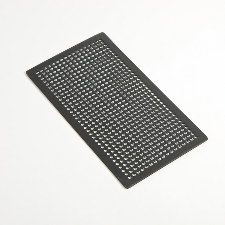 Product image #1 for American Metalcraft 13 x 7-1/8 Inch Rectangular Hard Coat Anodized Aluminum Mega Flatbread Screen