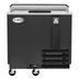 Thumbnail image #1 for KoolMore 36-Inch Black Commercial Bottle Cooler with Built-In Opener, 9 Cu. Ft.