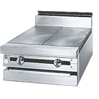 Thumbnail image #1 for Jade Range (Middleby) Titan JMRH-3HT 36-Inch Modular Natural Gas Range with Three 12-Inch Hot Tops, Infinite Controls, Open Legs
