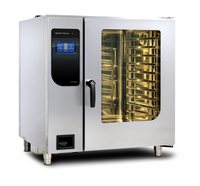 Henny Penny FlexFusion Generation 2 Electric Floor Model Boiler Combi-Steamer Oven with Crosswise Racking