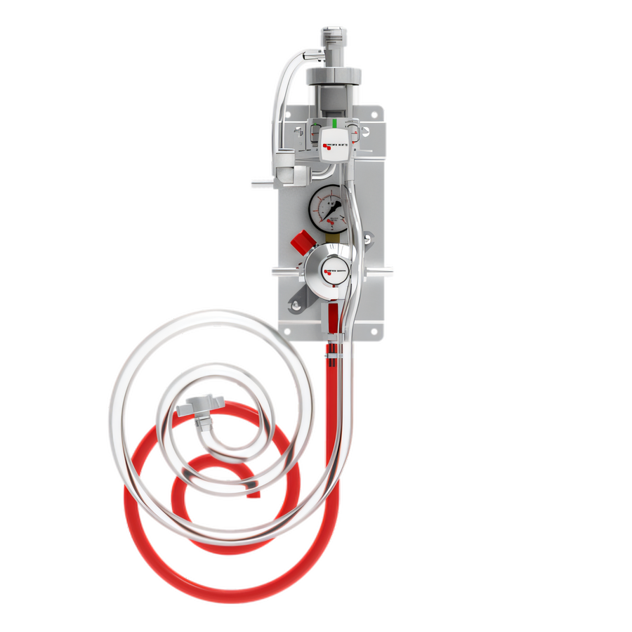 Product image #1 for Micro Matic Premium+ Secondary Regulator Panel for 1 Product with Pro-Max and 3/8-Inch Hoses