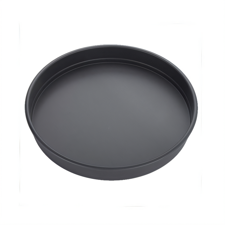 Product image #1 for American Metalcraft EZ-Release 14 Inch Round Self-Stacking Straight-Sided Aluminum Pizza Pan